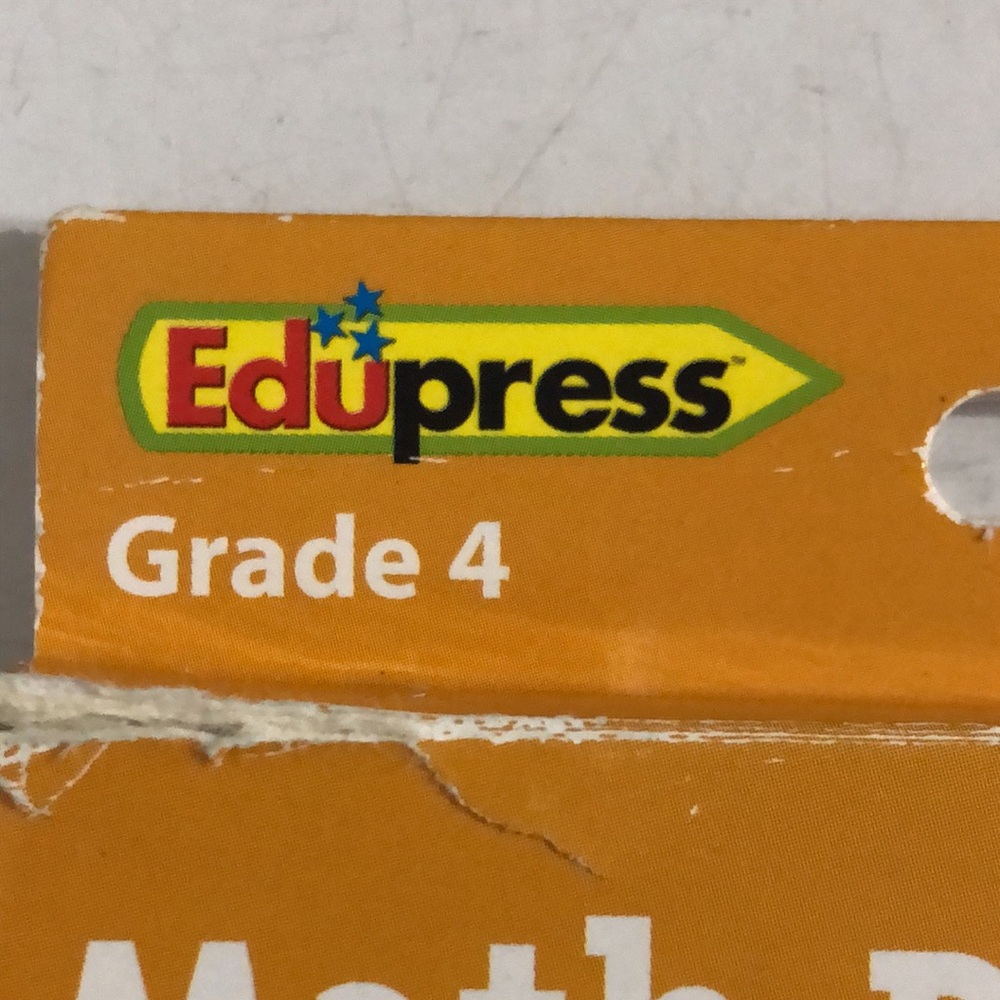 Edupress Math Practice Cards Problem Solving Grade 4 - Picture 3 of 7